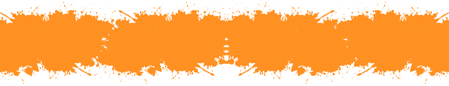 Orange splash background for Mini Adventures Preschool in Warrensburg, MO