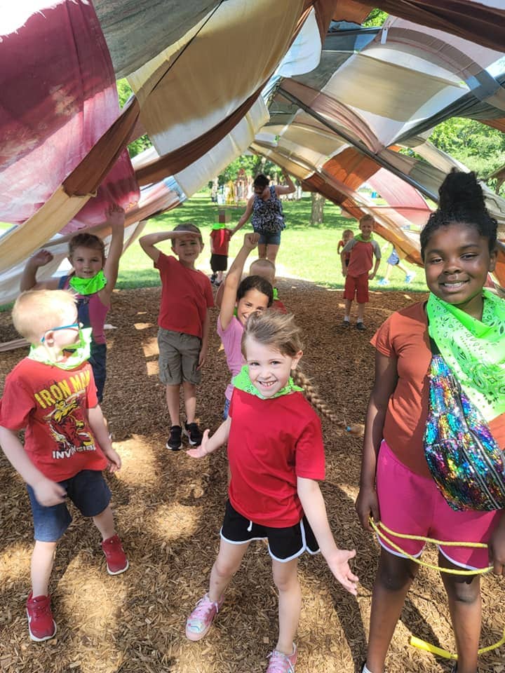 Children playing at Mini Adventures Preschool & Daycare in Warrensburg, MO.