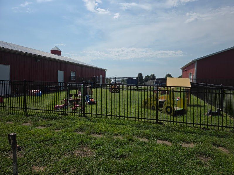 Playground activity at Mini Adventures Preschool and Daycare in Warrensburg, MO.